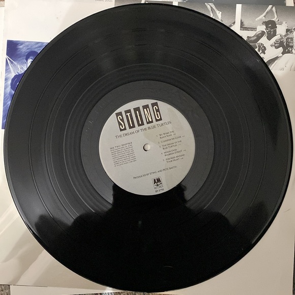 Sting - “The Dream of the Blue Turtles” vinyl record - 1985 A&M Records - Picture 10 of 11